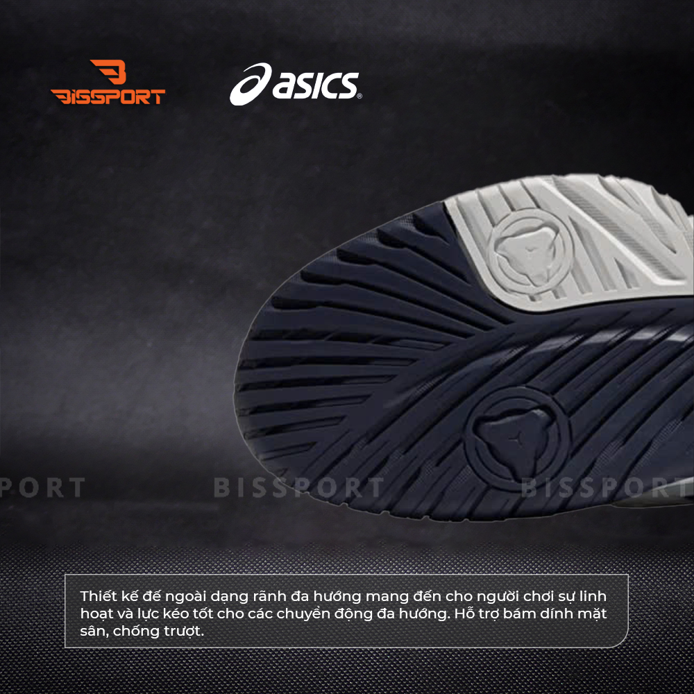 Giày Tennis/Pickleball Asics Gel Resolution X Chính Hãng - Xanh Navy - Ổn Định - Thoáng Khí - Nhẹ Giảm Chấn - Bền Bỉ